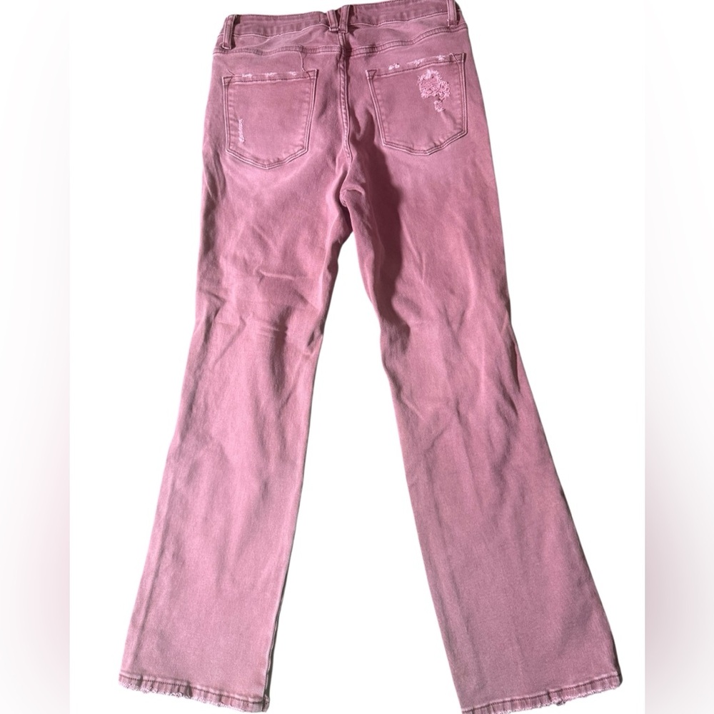 ❤️ Russet Crop Flare Jeans Vervet by Flying Monkey - Picture 4 of 5